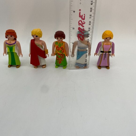 Geobra Playmobil Girls/Women Lot of 5 Figurines - Picture 5 of 5